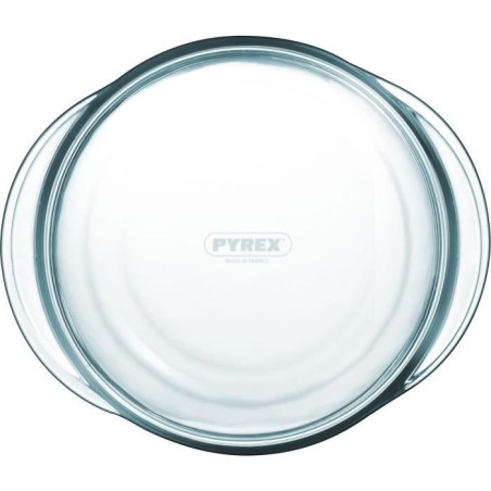 Lot de 2 cocottes - PYREX - Verre - Rond - 2,3 L
