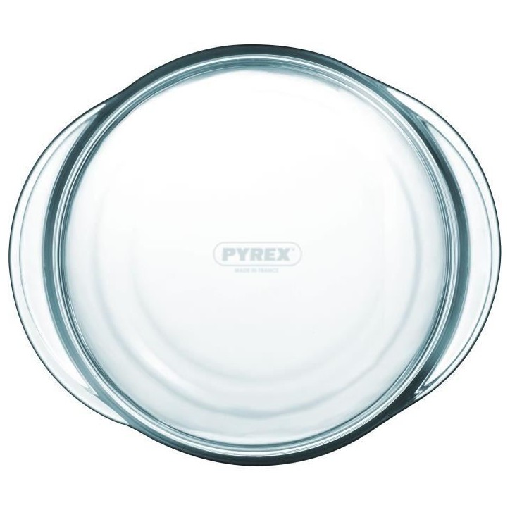 Lot de 2 cocottes - PYREX - Verre - Rond - 2,3 L Lot de 2 cocottes - PYREX - Verre - Rond - 2,3 L
