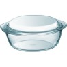 Lot de 2 cocottes - PYREX - Verre - Rond - 1 L