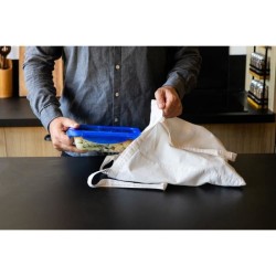 Lot de 5 Lunch Box - PYREX - Cook & Go - Verre - Rectangulaire - Couve