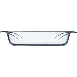 Lot de 4 plats a four - PYREX - Verre - Rectangulaire - 27/31/35/39 cm