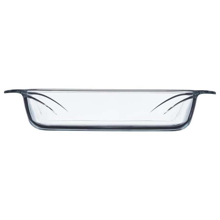 Lot de 4 plats a four - PYREX - Verre - Rectangulaire - 27/31/35/39 cm