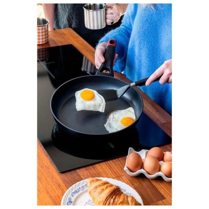 Poele - PYREX - 1455020 - En aluminium forgé - Antiadhésif - 30 cm - Sans PFAS