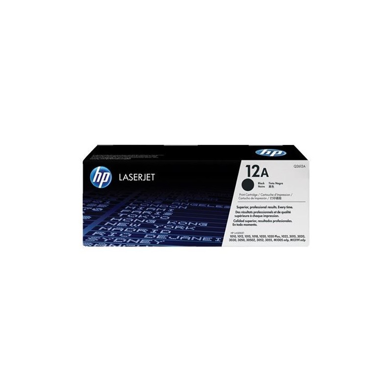Cartouche d'encre Hp TONER 12A NOIR Cartouche d'encre Hp TONER 12A NOIR