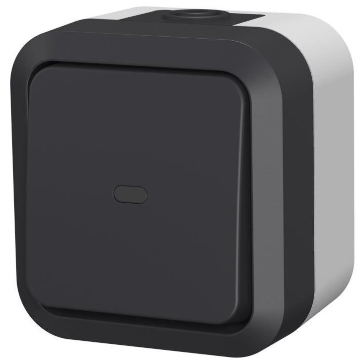 Interrupteur Va et vient - QUARX - Aqua Pro - Extérieur, voyant lumineux, IP55, 250V Interrupteur Va et vient - QUARX - Aqua Pro - Extérieur, voyant lumineux, IP55, 250V