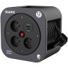 Enrouleur - QUARX - S-Box - 12m, 3 prises 16A, USB Type A et C