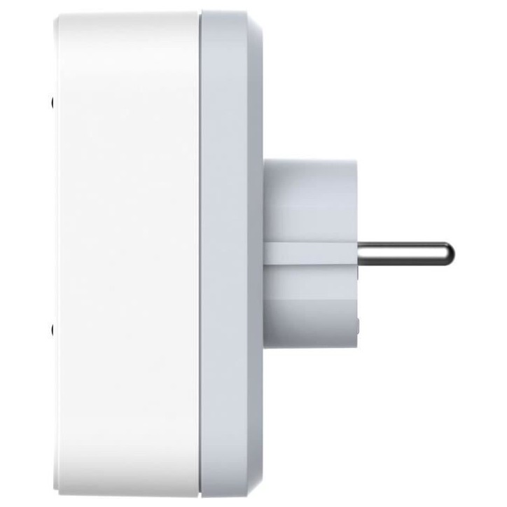 Biplite - QUARX - 2P 16A - Blanc et gris clair, conforme NF Biplite - QUARX - 2P 16A - Blanc et gris clair, conforme NF
