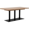 Table a manger extensible QUADRATO - 8 a 12 personnes - Mélaminé che