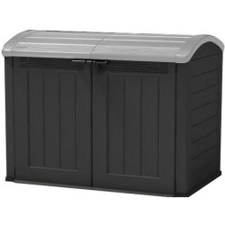 Coffre de rangement extérieur KETER en résine 2000 litres Noir et gr