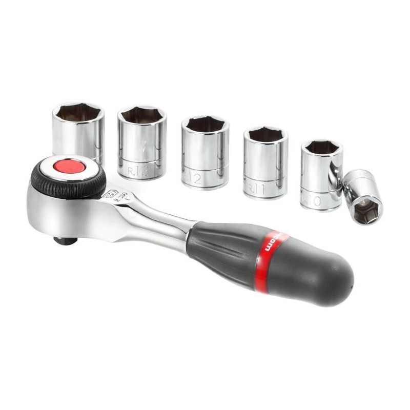 Coffret Cliquet 1/4 FACOM - R.360PACKPB (6 douilles 6 pans) - Clé a c Coffret Cliquet 1/4 FACOM - R.360PACKPB (6 douilles 6 pans) - Clé a c