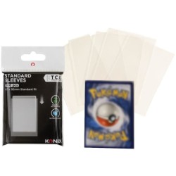 Protege-cartes - KONIX - Standard Sleeves - 100 pochettes - Compatible