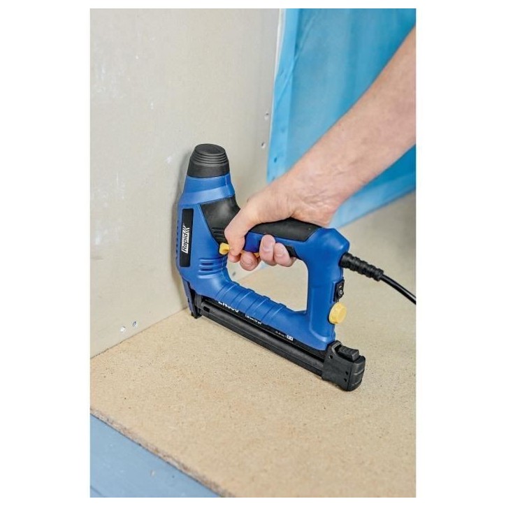 RAPID - EN330 - Cloueur électrique pour clous n°8/15-30mm, pour bricolage et menuiserie sur bois - Boîte - (5001481) RAPID - EN330 - Cloueur électrique pour clous n°8/15-30mm, pour bricolage et menuiserie sur bois - Boîte - (5001481)