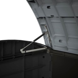 Coffre de rangement extérieur KETER en résine 2000 litres Noir et gr