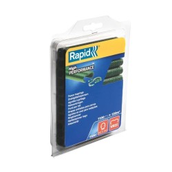 RAPID - Agrafes grillage - VR22 Vert - Blister 1100, pose de clôture