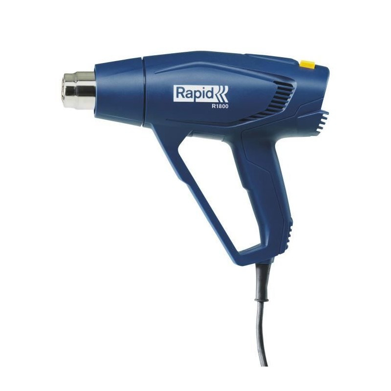 RAPID - R1800 - Pistolet air chaud 1800W, Décapeur thermique jusqu'a