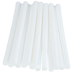 RAPID - Colle Blanche Ø12mm - 190mm x 48 sticks (880g), colle chaude