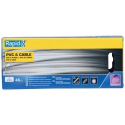 RAPID - Colle PVC & Câbles Ø12mm - 190mm x 48 sticks (880g), colle c