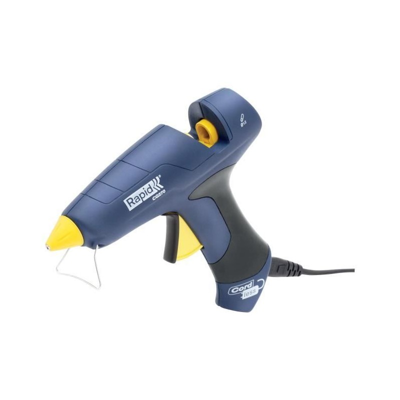 RAPID - CG270 - Pistolet a colle cordon amovible pour colle chaude Ø1 RAPID - CG270 - Pistolet a colle cordon amovible pour colle chaude Ø1