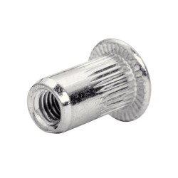 RAPID - M8 - Écrous a sertir pour vis Ø8mm - Blister de 20 + 1 Foret