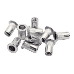 RAPID - M8 - Écrous a sertir pour vis Ø8mm - Blister de 20 + 1 Foret