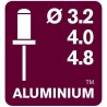 RAPID - RP100 MULTI - Pince démultipliée rivets aluminuim et acier i