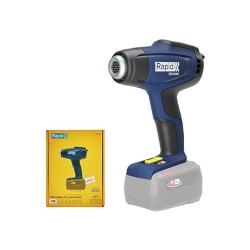 RAPID - RX1000 - Pistolet air chaud a batterie 18V, Décapeur thermiqu