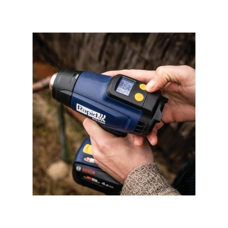 RAPID - RX1000 - Pistolet air chaud a batterie 18V, Décapeur thermique jusqu'a 550°C - Boîte sans batterie - (5001513)