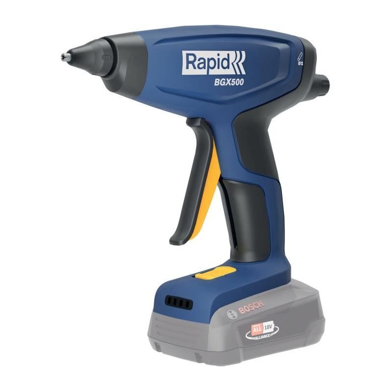 RAPID - BGX500 - Pistolet a colle a batterie 18V 900g/h - Pour colle c RAPID - BGX500 - Pistolet a colle a batterie 18V 900g/h - Pour colle c