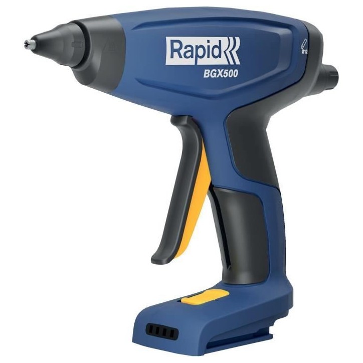 RAPID - BGX500 - Pistolet a colle a batterie 18V 900g/h - Pour colle chaude Ø12mm - Boîte sans batterie - (5001517) RAPID - BGX500 - Pistolet a colle a batterie 18V 900g/h - Pour colle chaude Ø12mm - Boîte sans batterie - (5001517)