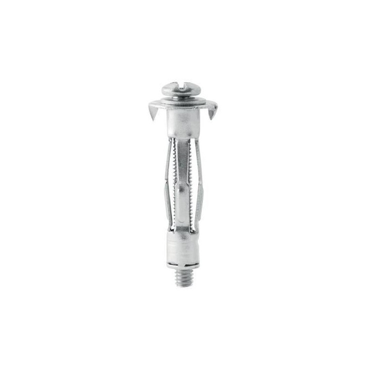 Chevilles a expansion métal pour cloison plâtre - RAPID - Ø8 - 3-13mm - Lot de 50 - Charge max 25 kg - 5001560 Chevilles a expansion métal pour cloison plâtre - RAPID - Ø8 - 3-13mm - Lot de 50 - Charge max 25 kg - 5001560
