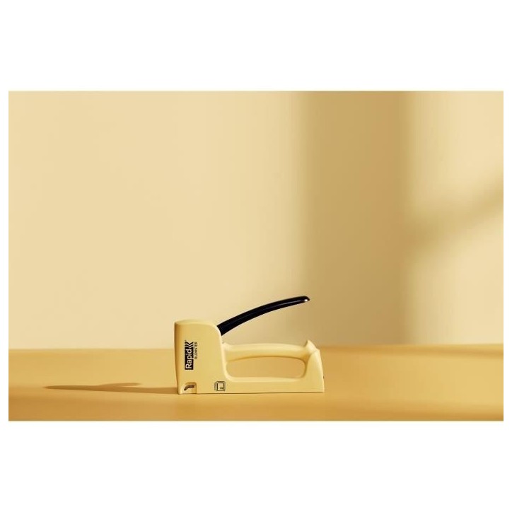 RAPID - R53 Spirit of Sweden - Agrafeuse manuelle éco-responsable pour agrafes 53/4-10mm - Blomster (Jaune Fleur) - (5001615) RAPID - R53 Spirit of Sweden - Agrafeuse manuelle éco-responsable pour agrafes 53/4-10mm - Blomster (Jaune Fleur) - (5001615)