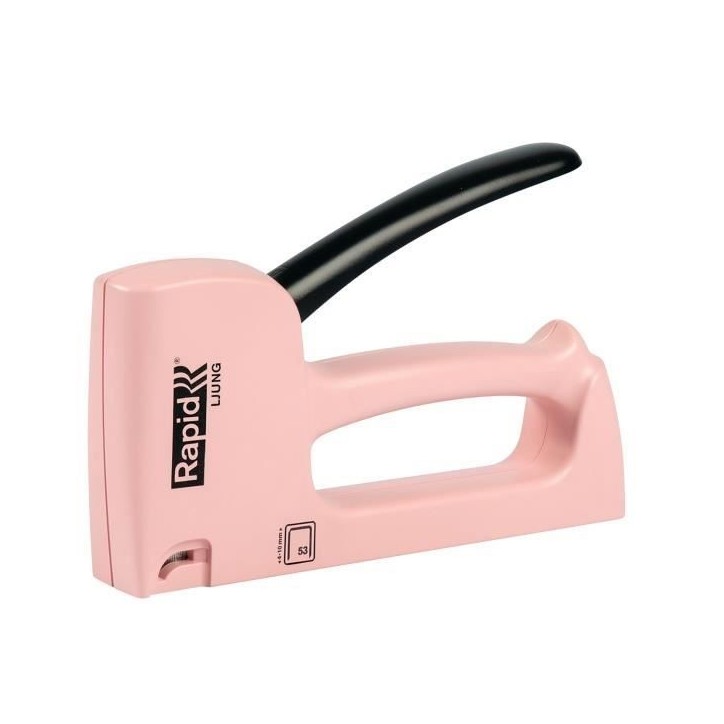 RAPID - R53 Spirit of Sweden - Agrafeuse manuelle éco-responsable pour agrafes 53/4-10mm - Ljung (Rose Bruyere) - (5001616) RAPID - R53 Spirit of Sweden - Agrafeuse manuelle éco-responsable pour agrafes 53/4-10mm - Ljung (Rose Bruyere) - (5001616)
