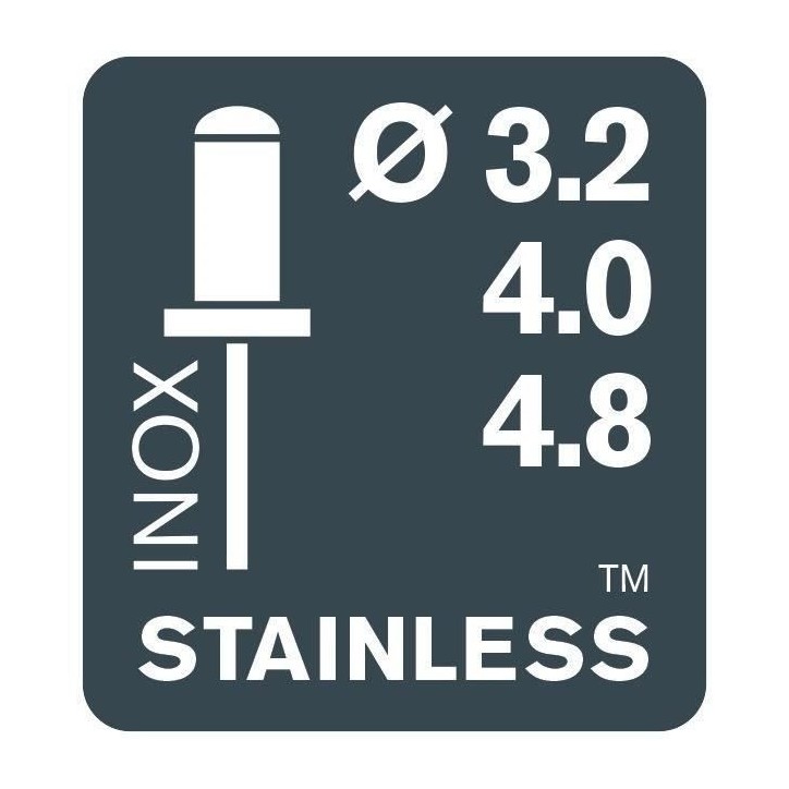 RAPID - RP10 - Pince rivets, Riveteuse pour rivet - Blister (inclus 100 rivets) - (5000376) RAPID - RP10 - Pince rivets, Riveteuse pour rivet - Blister (inclus 100 rivets) - (5000376)