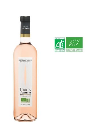 Estandon Terre d'Estandon Coteaux Varois en Provence - Vin rosé de Provence - Bio