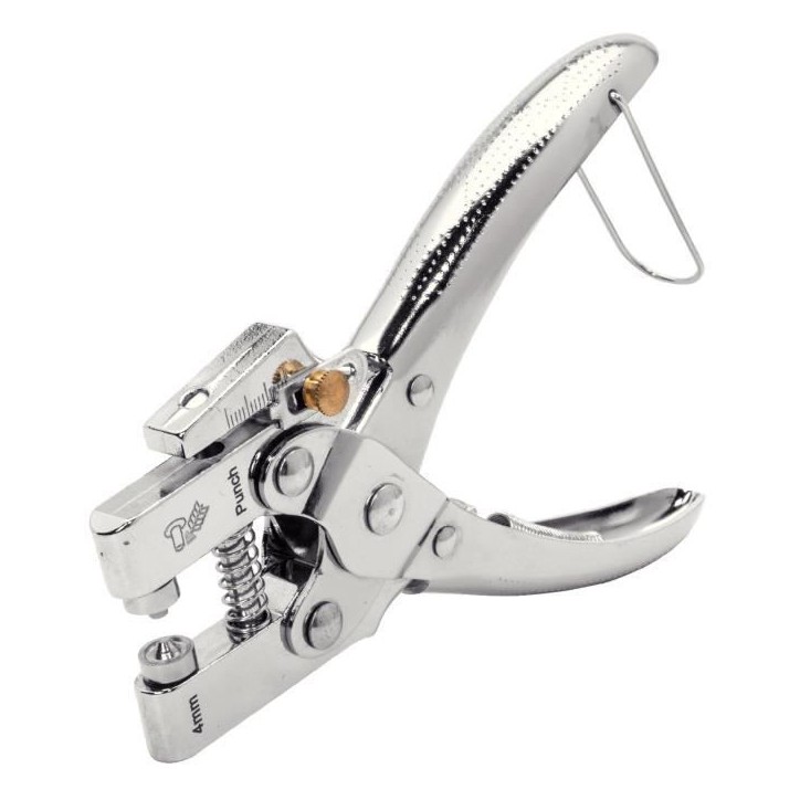 RAPID - RP05 - Pince oeillets Ø4mm, poinçonnage de Ø2 a Ø4,5mm - Blister + 105 oeillets - (5000407)