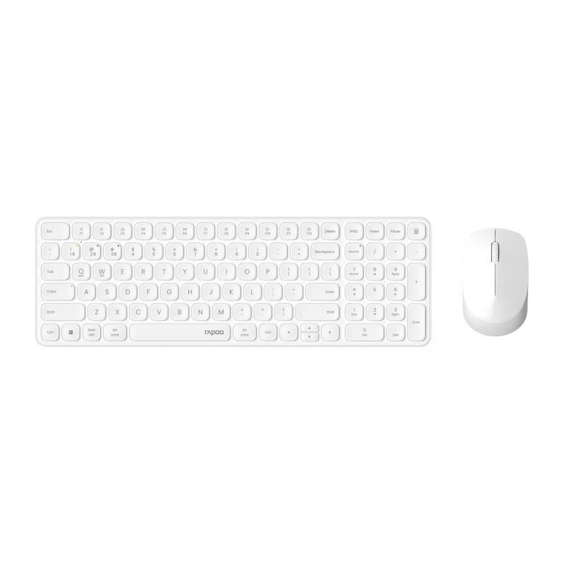 Ensemble Clavier-Souris - RAPOO - 9310M - Sans-fil - Multimode - Ultra Ensemble Clavier-Souris - RAPOO - 9310M - Sans-fil - Multimode - Ultra