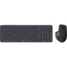 Ensemble Clavier-Souris - RAPOO - 9760M - Sans-fil - Ultra-Slim - Dark