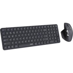 Ensemble Clavier-Souris - RAPOO - 9760M - Sans-fil - Ultra-Slim - Dark
