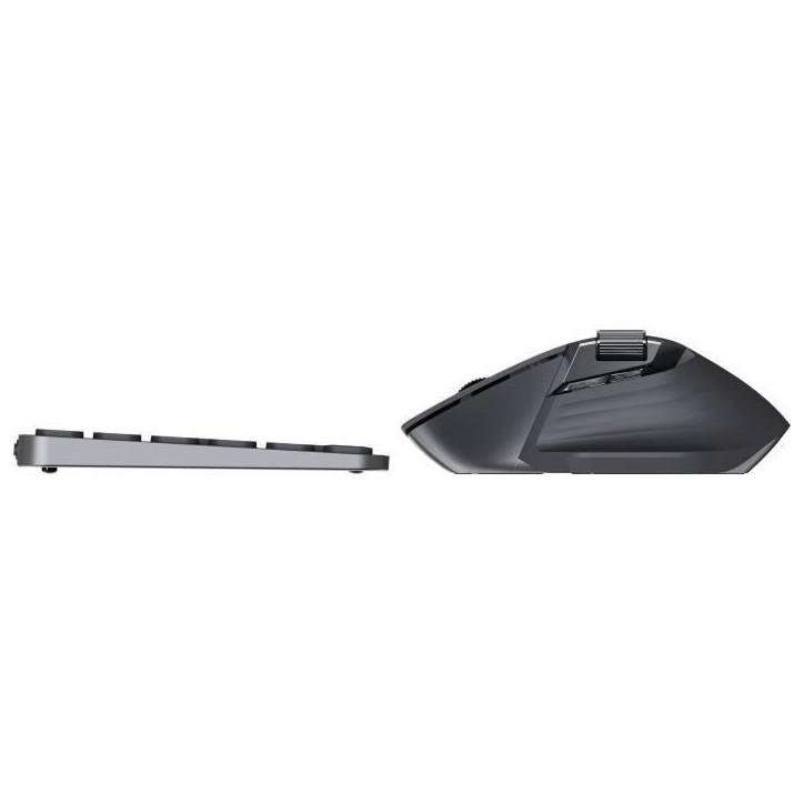 Ensemble Clavier-Souris - RAPOO - 9760M - Sans-fil - Ultra-Slim - Dark Grey