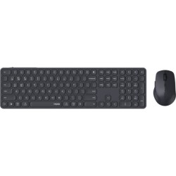 Ensemble Clavier-Souris - RAPOO - 9810M - Sans-fil - Multimode - Dark