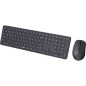 Ensemble Clavier-Souris - RAPOO - 9810M - Sans-fil - Multimode - Dark Grey