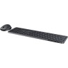 Ensemble Clavier-Souris - RAPOO - 9810M - Sans-fil - Multimode - Dark