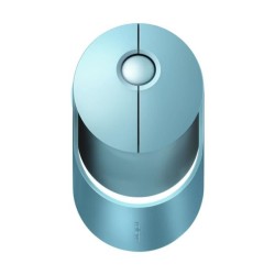 Souris sans fil - RAPOO - RAMELO AIR 1 - Bleu - Silencieuse - Recharge