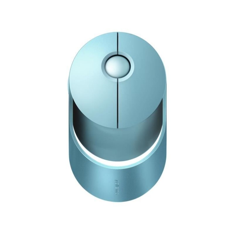 Souris sans fil - RAPOO - RAMELO AIR 1 - Bleu - Silencieuse - Recharge