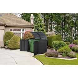 Coffre de rangement extérieur KETER en résine 2000 litres Noir et gr