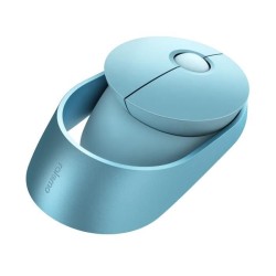 Souris sans fil - RAPOO - RAMELO AIR 1 - Bleu - Silencieuse - Recharge