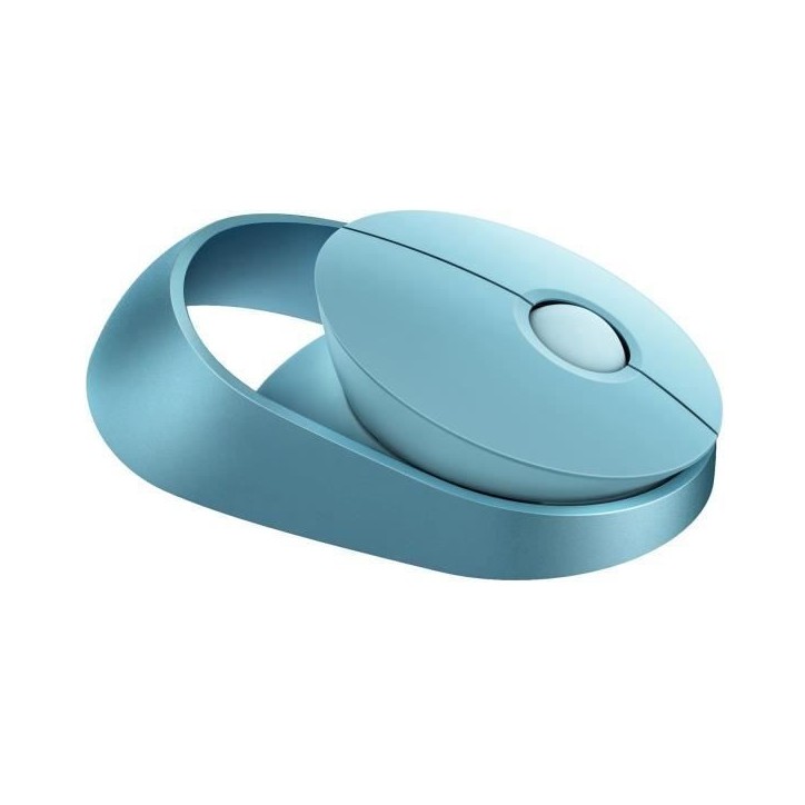 Souris sans fil - RAPOO - RAMELO AIR 1 - Bleu - Silencieuse - Rechargeable - Multimode