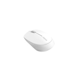 Souris sans fil - RAPOO - M100 Silent - Blanche - Silencieuse - Multi-