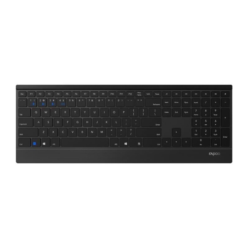 Clavier - RAPOO - E9500M - AZERTY Clavier - RAPOO - E9500M - AZERTY