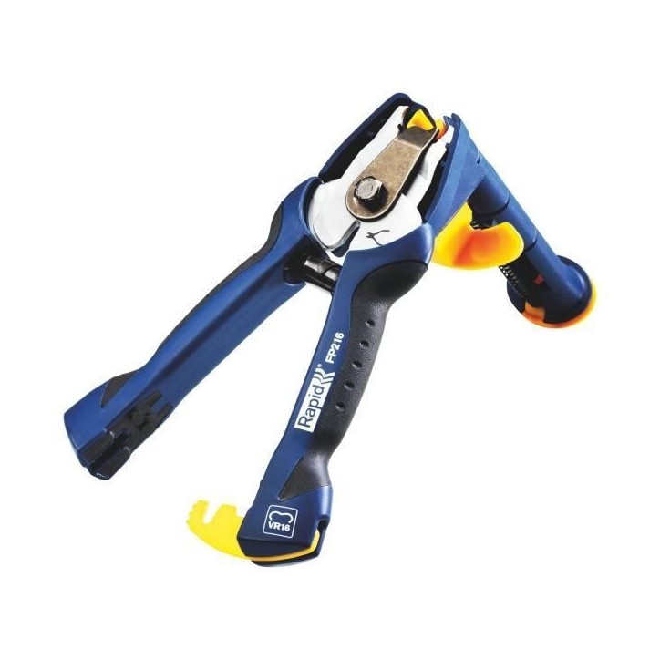 RAPID - FP216 - Pince grillage avec chargeur pour agrafes VR16, pose de clôture - Blister - (23467900)